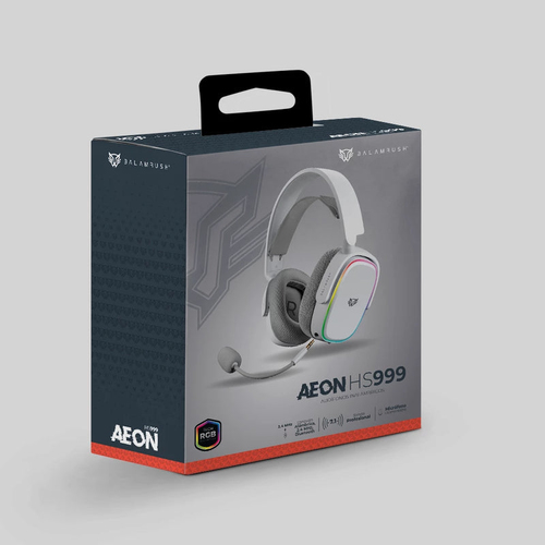 Miniatura 2 de Audífonos Balam Rush HS999 Diadema, Inalámbrico y alámbrico, 3.5 mm, Bluetooth, Blanco