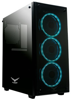 Miniatura 3 de Gabinete Naceb Technology Player PSU No, Vent. 3x 120 mm, Negro