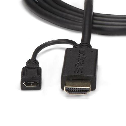 Miniatura 4 de Adaptador vídeo StarTech.com VGA (D-Sub) a HDMI + Micro USB, 3 m, Negro