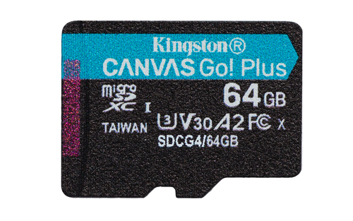 Miniatura 5 de Memoria Kingston Technology Canvas Go! Plus 64 GB, Velocidad 200 MB/s, Clase 10