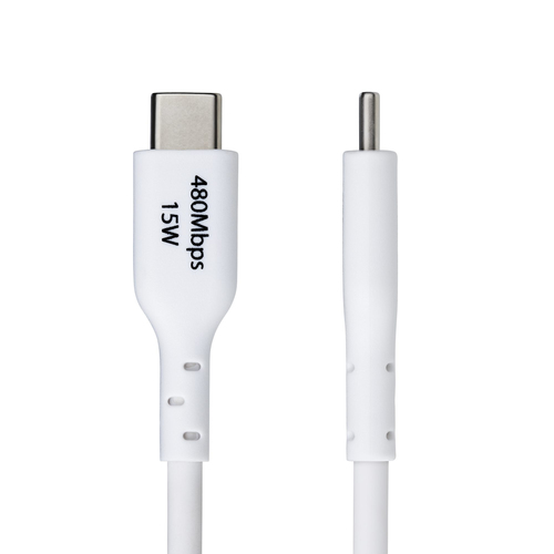 Miniatura 4 de Cable USB StarTech.com USB2AC2MNCWHE USB A a USB C, Blanco