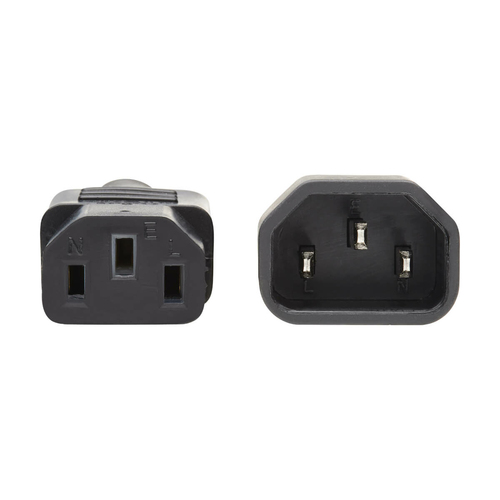 Miniatura 4 de Cables de poder Tripp Lite Macho, Hembra 100 - 250 V, 1.83 m, Negro