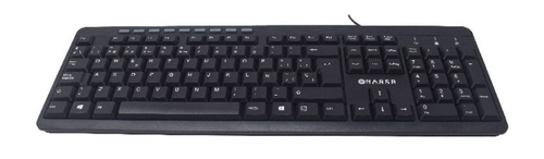Teclado Naceb Technology NA-0109 Alámbrico, USB, Negro