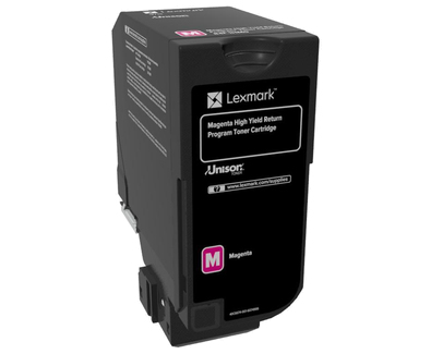 Tóner Lexmark 84C4HM0 Original, Magenta, Alto rendimiento (XL)