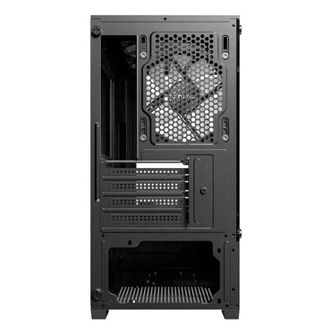 Miniatura 2 de Gabinete ANTEC VCX100M ARGB, Mini Tower, Micro-ATX, ITX, cristal templado, cinco ventiladores ARGB 120 mm incluidos, USB 3.0, negro.
