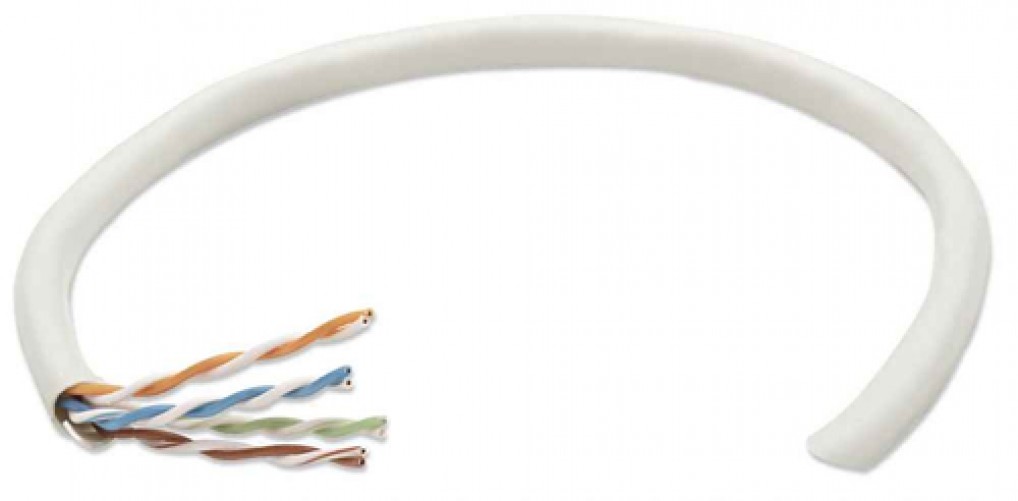 Bobina Intellinet Cat5e, 305 m, U/UTP (UTP), Gris