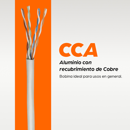 Miniatura 4 de Bobina Intellinet Cat5e, 305 m, U/UTP (UTP), Gris