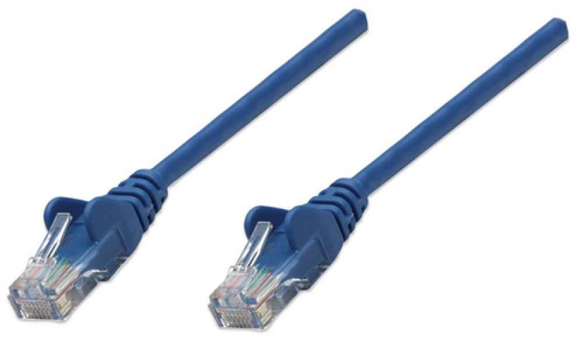 Patchcord Intellinet Cable de red, Cat6, UTP Cat6, 7.5 m, U/UTP (UTP), Azul