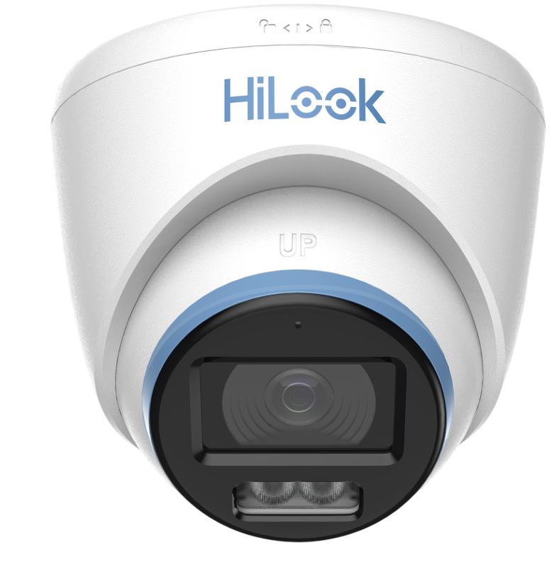 Camara Hilook CCTV, Domo, 5MP, IR 40m, Exterior, Microfono, 2D DNR / BLC / HLC / dWDR