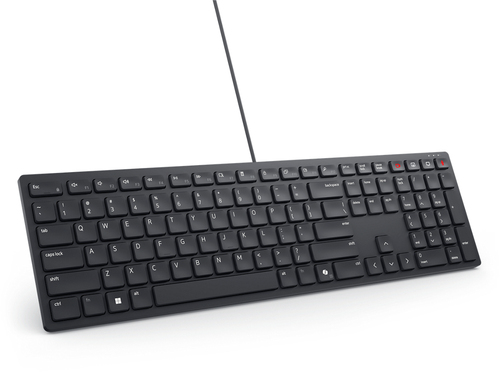 Miniatura 5 de Teclado DELL KB525C Español, Alámbrico, USB, Plunger key switch, Negro