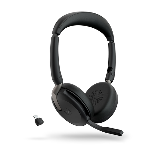 Miniatura 3 de Audífonos Jabra Evolve2 65 Flex Diadema, Inalámbrico, USB, Bluetooth