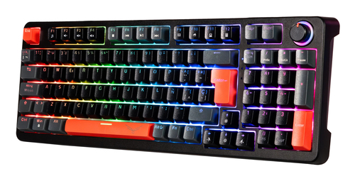 Miniatura 5 de Teclado Naceb Technology NA-0972N Español, Alámbrico, USB, Interruptor mecánico, LED RGB, Negro