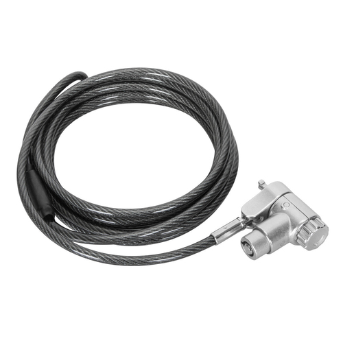 Miniatura 2 de Cable antirrobo Targus ASP95GL Llave, 2 m, Acero galvanizado, Plata