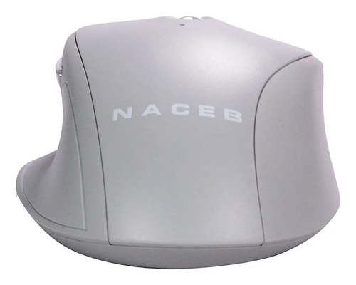 Miniatura 2 de Mouse Naceb Technology Na-0139 5 Botones, 1600 DPI, RF inalámbrico, Gris