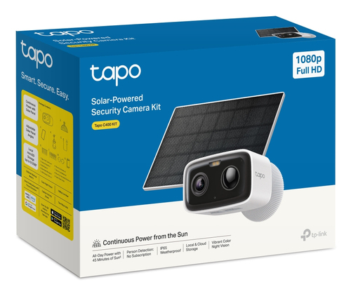 Miniatura 2 de Cámara IP TP-Link Tapo Tapo C400 KIT 2 MP, Caja, Wifi, Exterior, IP65, Blanco