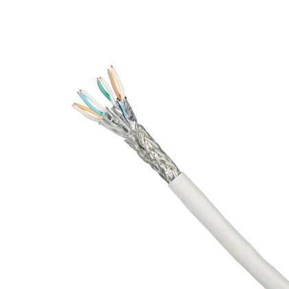 Bobina Panduit PSL7004WH-CED Cat7, 500 m, SF/UTP (S-FTP), Blanco