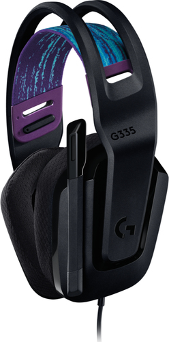 Miniatura 2 de Diadema Logitech Gamer G335, Alambrico, 3.5mm, Para PC, Xbox, PS4, Nintendo Switch, Negro
