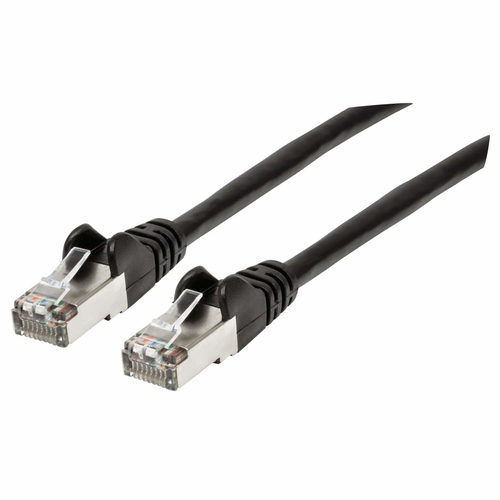 Patchcord Intellinet Cable Patch Cat6a, S/FTP Cat6a, 5 m, S/FTP (S-STP), Negro