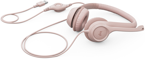 Miniatura 5 de Audífonos Logitech H390 Diadema, Alámbrico, USB, Rosa