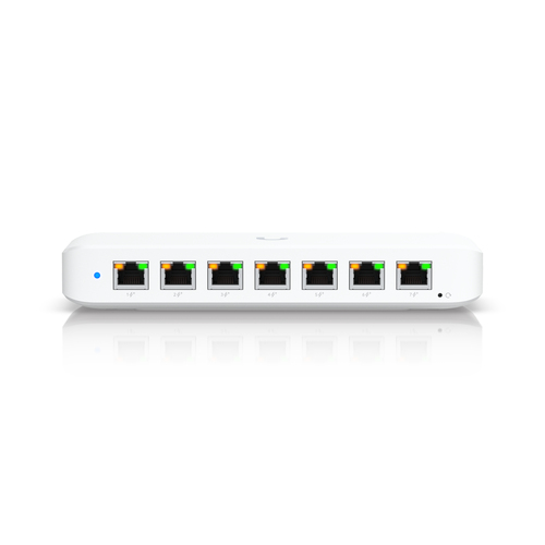 Miniatura 5 de Switch Ubiquiti Ultra 60W Gestionado, L2, RJ-45 8, Gigabit Ethernet (10/100/1000), (PoE +) 7, 7 POE, Blanco
