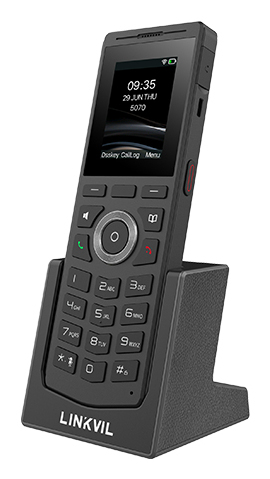 Teléfono Ip Fanvil W610W Terminal inalámbrico, 4 líneas, Negro
