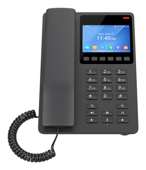 Miniatura 5 de Teléfono Ip Grandstream Networks GHP631W Terminal con conexión por cable, PoE, 2 líneas, Negro