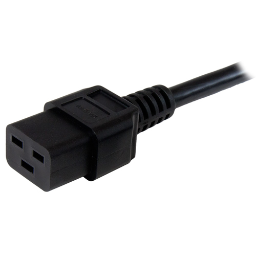 Miniatura 5 de Cables de poder StarTech.com PXT515C19146 Macho, Hembra 125 V, 1.8 m, Negro