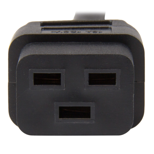 Miniatura 4 de Cables de poder StarTech.com PXT515C19146 Macho, Hembra 125 V, 1.8 m, Negro