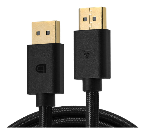 Miniatura 4 de Cable displayPort Game Factor DTD400 DisplayPort 1.4, 2 m, Negro