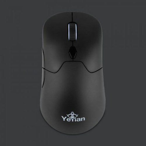 Mouse Yeyian YGM-WWRB-01 Óptico, 6 Botones, 26000 DPI, Bluetooth, Negro