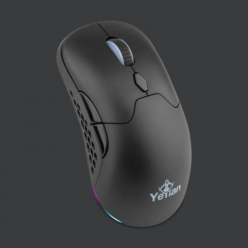 Miniatura 3 de Mouse Yeyian YGM-WWRB-01 Óptico, 6 Botones, 26000 DPI, Bluetooth, Negro