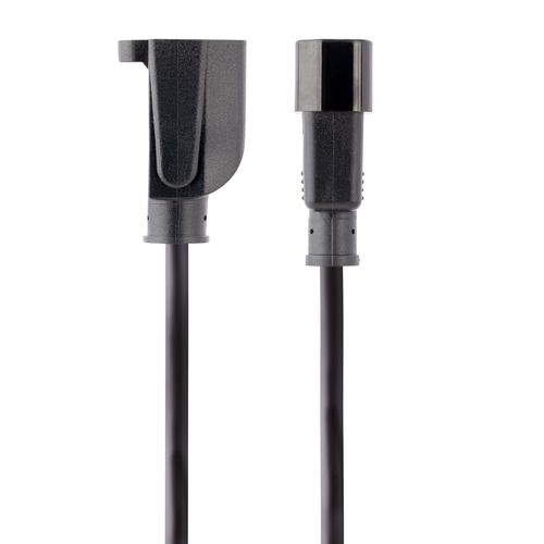 Miniatura 5 de Cables de poder StarTech.com Macho, Hembra 125 V, 0.3 m, Negro