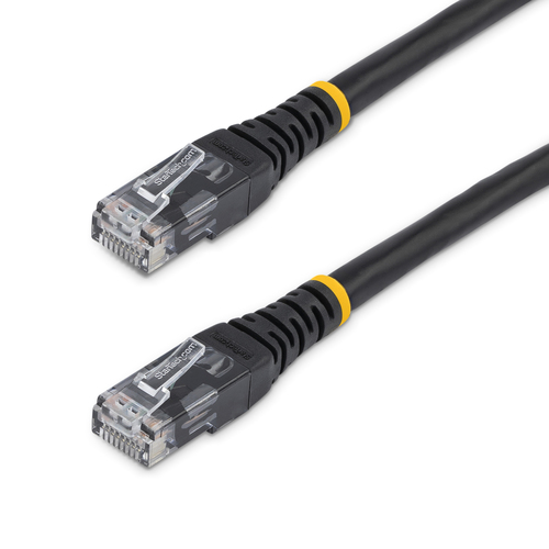 Patchcord StarTech.com Cat6, 3 m, U/UTP (UTP), Negro