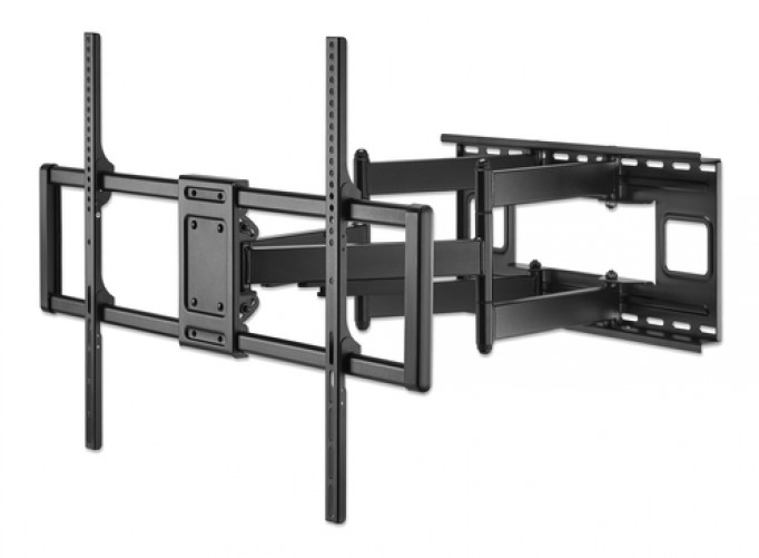 Soporte Manhattan 462358 Hasta 120", VESA max. 900 x 600 mm, 120 kg, Negro