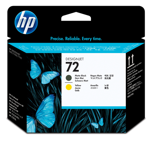 Miniatura 5 de Cabezal de Impresion HP Inyección de tinta térmica, Negro, Amarillo