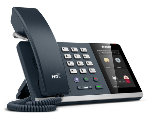 Miniatura 5 de Teléfono Ip Yealink MP54 E2 Teams Terminal con conexión por cable, PoE, Gris
