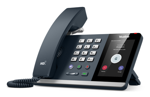 Miniatura 3 de Teléfono Ip Yealink MP54 E2 Teams Terminal con conexión por cable, PoE, Gris