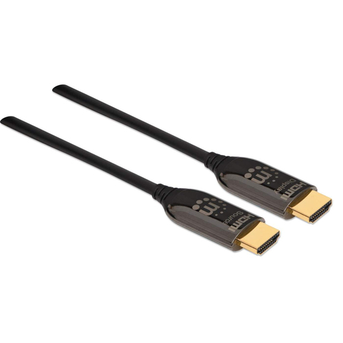 Miniatura 5 de Cable Hdmi Manhattan Cable HDMI Óptico Activo con Clasificación Plénum 50 m, 18 Gbit/s, Negro