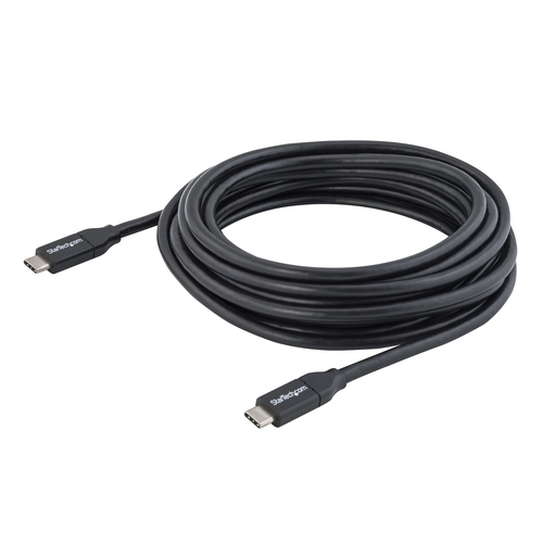 Miniatura 3 de Cable USB StarTech.com USB C a USB C, 480 Mbit/s, Negro