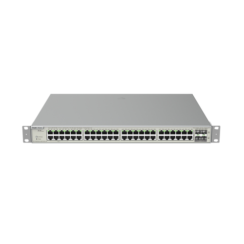 Switch Ruijie Networks RG-NBS5200-48GT4XS-UP Gestionado, L3, RJ-45 48, Gigabit Ethernet (10/100/1000), (PoE +) 48, 48 POE, Gris