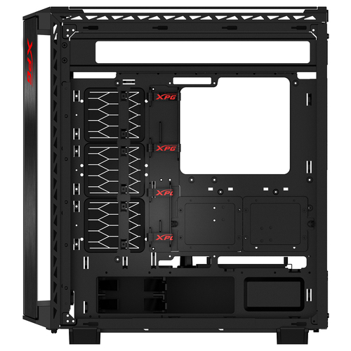 Miniatura 4 de Gabinete XPG BATTLECRUISER II ST Midi Tower, PSU No, Vent. 3x 120 mm, Vent. 1x 120 mm, Negro