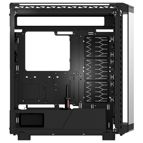 Miniatura 3 de Gabinete XPG BATTLECRUISER II ST Midi Tower, PSU No, Vent. 3x 120 mm, Vent. 1x 120 mm, Negro