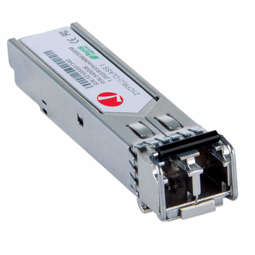 Miniatura 5 de Conversor de medios Intellinet Módulo Transceptor SFP Gigabit de Fibra Óptica SFP, 1000 Mbit/s, multi-modo, 550 m