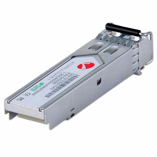 Miniatura 4 de Conversor de medios Intellinet Módulo Transceptor SFP Gigabit de Fibra Óptica SFP, 1000 Mbit/s, multi-modo, 550 m