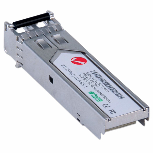Miniatura 3 de Conversor de medios Intellinet Módulo Transceptor SFP Gigabit de Fibra Óptica SFP, 1000 Mbit/s, multi-modo, 550 m