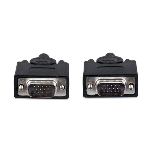 Miniatura 4 de Cable VGA Manhattan Cable para monitor SVGA 7.5 m, Macho, Macho, Negro