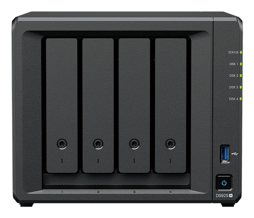 Miniatura 5 de NAS Synology DiskStation DS925+ V1500B, 2.2 GHz, 0 TB, bahías 9