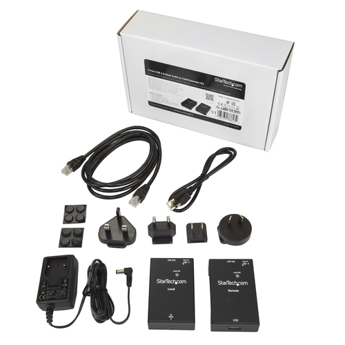 Miniatura 3 de EXTENSOR ALARGADOR DE 1 PUERTO O USB 2.0 POR CAT5 O CAT6 50M