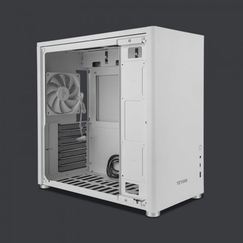 Miniatura 5 de Gabinete Yeyian Hussar Plus Midi Tower, PSU No, Blanco