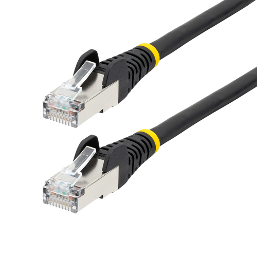 Patchcord StarTech.com NLBK-75F-CAT6A-PATCH Cat6a, 22.9 m, S/FTP (S-STP), Negro